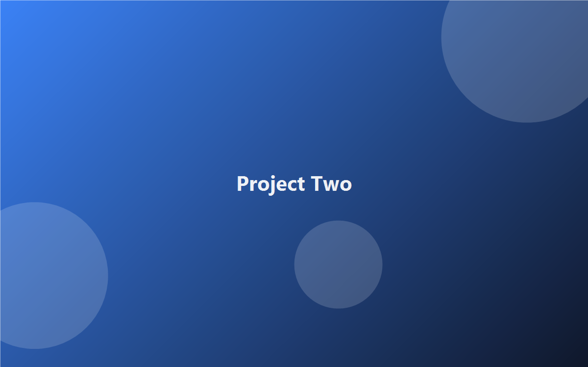 Project Two